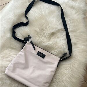 Radley London Cream and Black Crossbody Bag with Adjustable Strap